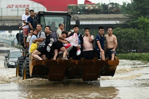 chine bilan inondations