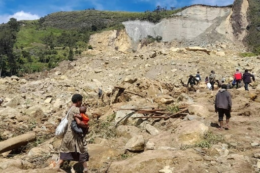 glissement de terrain papouasie bilan a la baisse