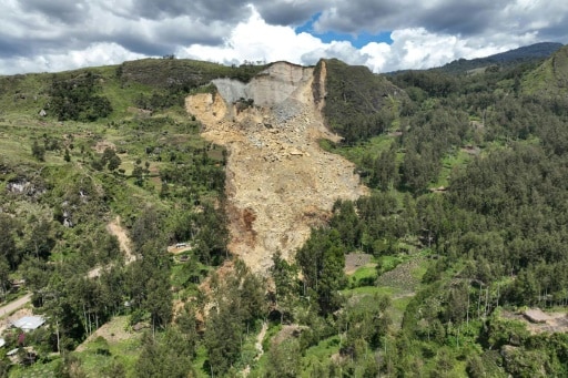 glissement de terrain papouasie nouuvelle ginée