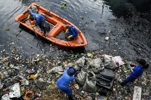 pollution des rivières philippines