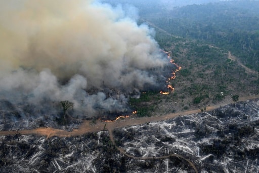 Incendies Amazonie