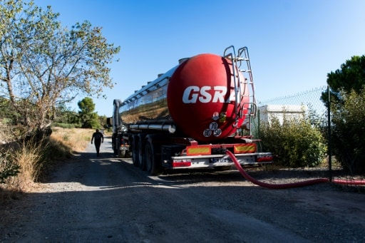 Camion eau sécheresse communes rurales