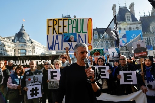 Manifestation Paul Watson Paris