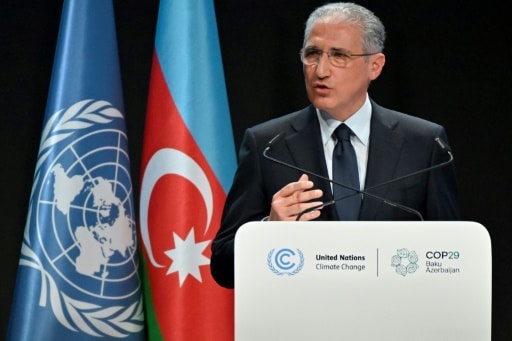 Le président de la COP29, Moukhtar Babaïev