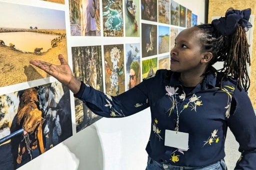 Joyce Kimutai, climatologue Keynane, à la COP 29