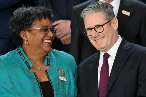 Mia Mottley et Keir Starmer à la COP 29