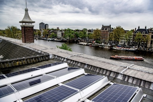 amsterdam panneaux solaires