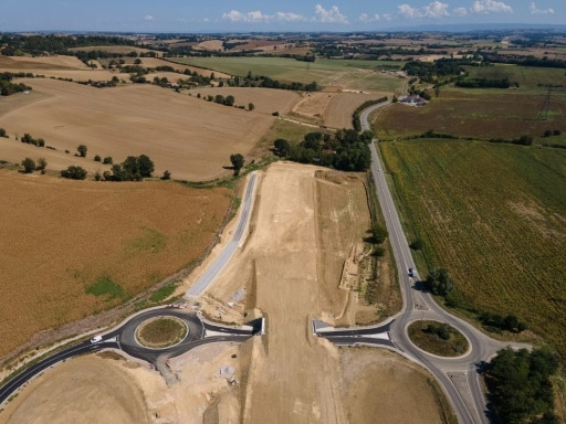 autoroute A69 chantier