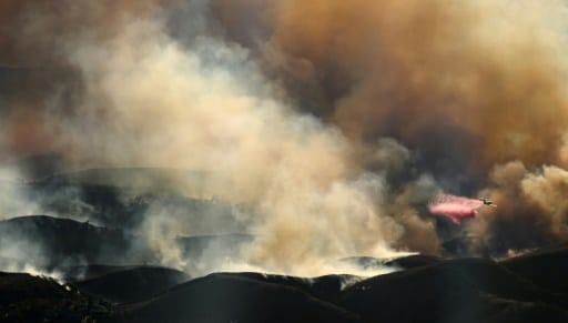 los angelas canadair bombaier eau avions