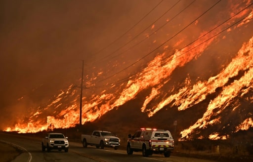 Incendie Los Angeles pompiers