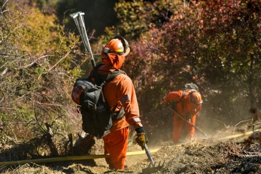 detenus incendies los angles pacific palissade